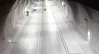 Motosikletli genç kızın feci ölümü kamerada