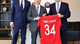 Rekabet Kurumu Başkanı Ömer Torlak'tan Başkan Özdemir'e ziyaret