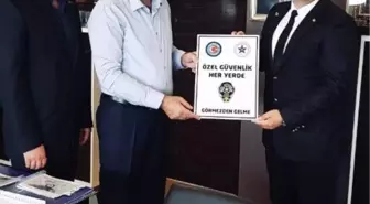 Turanlı'ya güvenlik görevlilerinin sorunlarını aktardılar