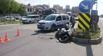 Tavşanlı'da trafik kazası: 1 yaralı