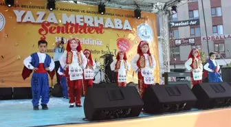 Yaza Merhaba Şenliği'nde gençler yeteneklerini sergiledi