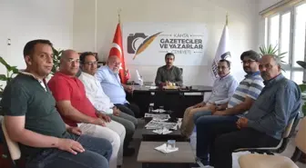 Kaymakam Kaya'dan KGY Cemiyetine Ziyaret