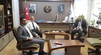 Bozüyük ve Gölpazarı'ndan Kaymakamı Oray Güven'e ziyaret