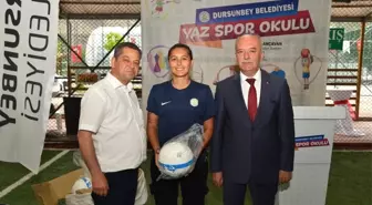 Dursunbey'de Yaz Spor Okulları Başladı