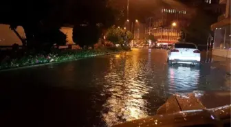Elmadağ'da sağanak sele neden oldu