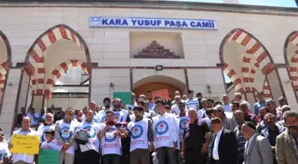 Erciş'te Mursi için gıyabi cenaze namazı