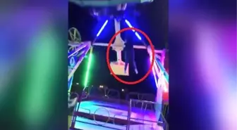 Lunaparkta emniyet kemeri kopan kadın ölümden döndü