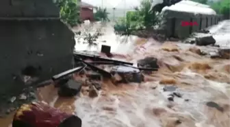 Tokat'ta dolu, 500 dekar tarım arazisine zarar verdi