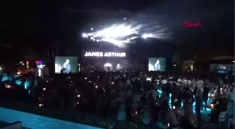 ANTALYA JAMES ARTHUR, ANTALYA'DA KONSER VERDİ