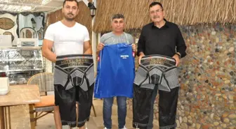 Sökeli Başpehlivan ve oğullarına Didim Belediyespor'dan destek