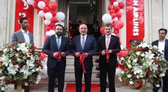 Çavuşoğlu, İsfahan'da THY ofisini açtı