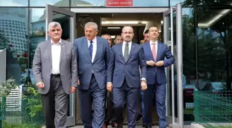 AK Parti heyetinden Saadet Partisine ziyaret