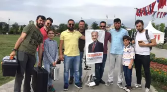 Binali Yıldırım'a drone tutkunlarından havada teşekkür