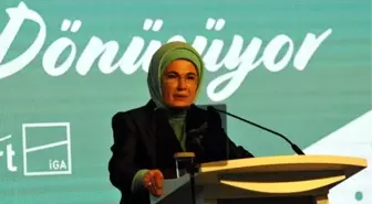 Emine Erdoğan: İlk kez bir inşaat sahasında, bir sanat atölyesi kuruldu