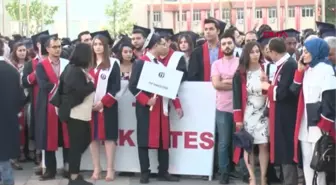 Gaziantep Üniversitesi'nde mezuniyet coşkusu
