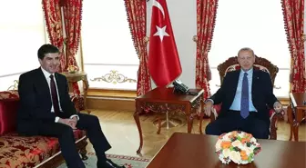 İKBY Başkanı Barzani Erdoğan'ın konuğu oldu