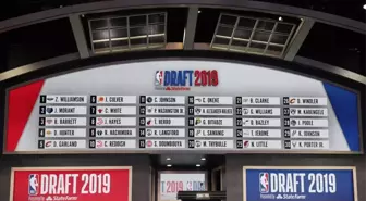 NBA Draftı'nda Pelicans, ilk sıradan Zion Williamson'ı seçti