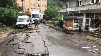 Zonguldak'ta sel etkili oldu