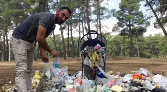 Güver Kanyonu'ndaki çöp yığınları iç sızlatıyor