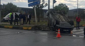 Kars'ta trafik kazası: 1 yaralı