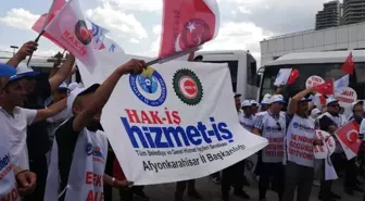 Hizmet-İş Afyon İl Başkanlığından 'Emek ve Adalet Yürüyüşü'ne destek