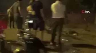 Ayvalık'ta yangın ahşap çay ocağını küle döndürdü