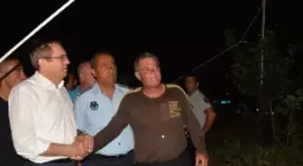 Ayvalık'ta yangın ahşap çay ocağını küle döndürdü