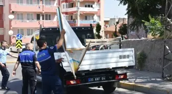 Aliağa'da kaldırım işgaline geçit yok