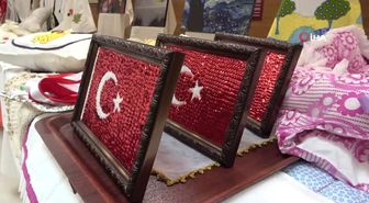 Bolu'da tutuklu ve hükümlülerin el emeği ürünleri sergilendi