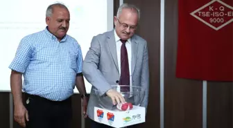 Fındıkpınarı Futbol Turnuvası için kura çekimi yapıldı