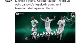 Konyaspor'da Traore ile yollar resmen ayrıldı