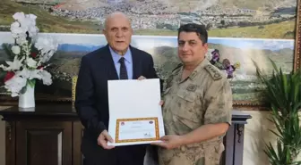 İl Jandarma Komutanı Bilgiç'ten Başkan Pekmezci'ye şükran ziyareti