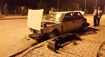 Konya'da trafik kazası: 2 yaralı