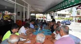 Marmaris'te polis halk buluşması devam ediyor