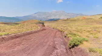 Battalgazi'de yayla yolları genişliyor