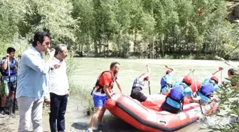 Çatak'ta rafting sezonu başladı