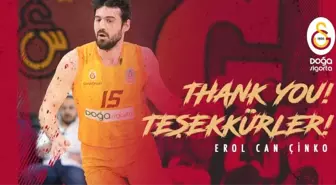 Galatasaray'dan Erol Can Çinko'ya teşekkür