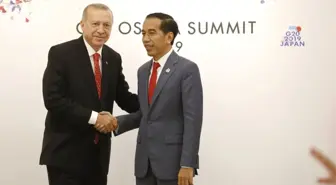 Cumhurbaşkanı Erdoğan, Endonezya Devlet Başkanı Widodo ile görüştü