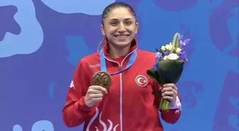 Serap Özçelik'ten gümüş, Merve Çoban'dan bronz madalya