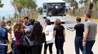 'Gizemli yol'a gelip, deneme yapıyorlar