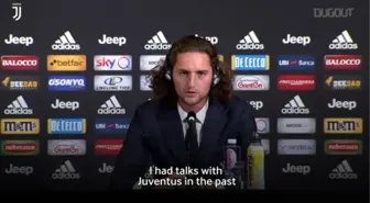 Adrien Rabiot, ilk Juventus basın toplantısı düzenledi