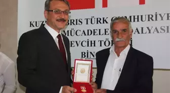 Bingöl'de Kıbrıs gazilerine Milli Mücadele Madalyası verildi