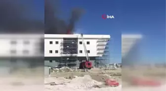 Isparta Kara Havacılık Okulu'ndaki yangın söndürüldü