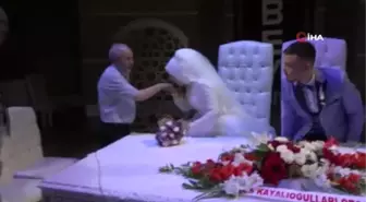 Nikah masasında damada asker kardeş sürprizi