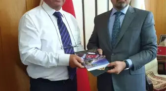 Bülent Turan, Çardak Belediye Başkanı Semerci'yi kabul etti