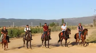 Başmakçı'da rahvan at yarışı hazırlıkları