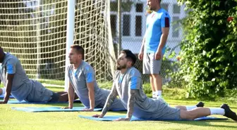 Trabzonspor hazırlıklarını sürdürdü