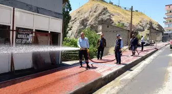 Hakkari'de kaldırım ve çevre düzenlemesi