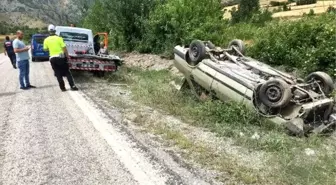 Kastamonu'da otomobil devrildi: 5 kişilik aile yaralı