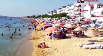 BALIKESİR Avşa Adası'na tatilci akını